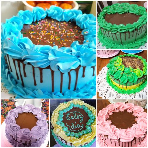 Mini cake Cubierto de merengue y cobertura de chocolate 🍫