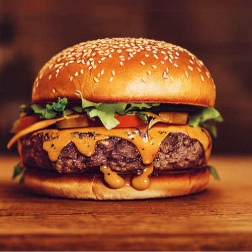 Hamburguesa de Arrachera