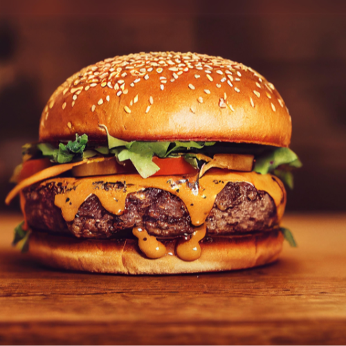 Hamburguesa de Camarón