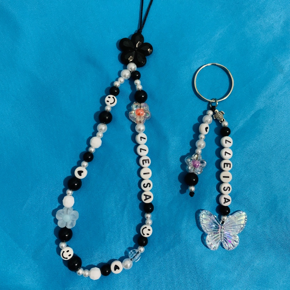 Juego de Strap y llavero personalizados