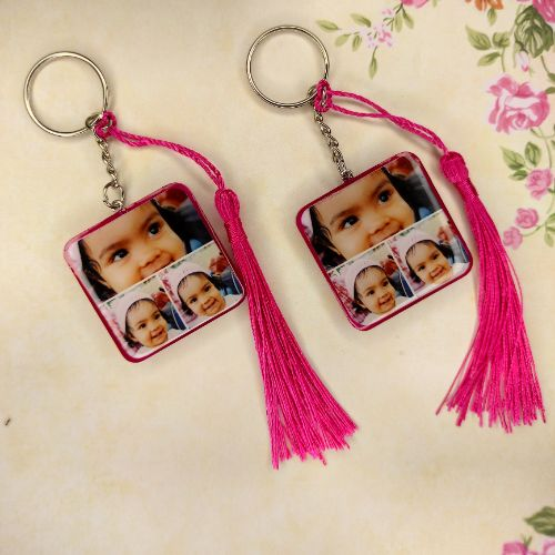 Llaveros Cuadrados Personalizados