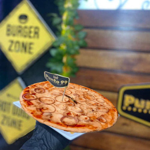 Pizza de cebolla