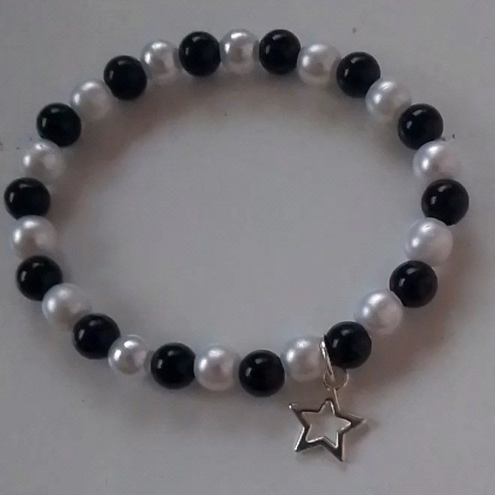 Pulseras de Perlas sintéticas (con dijes o adornos)