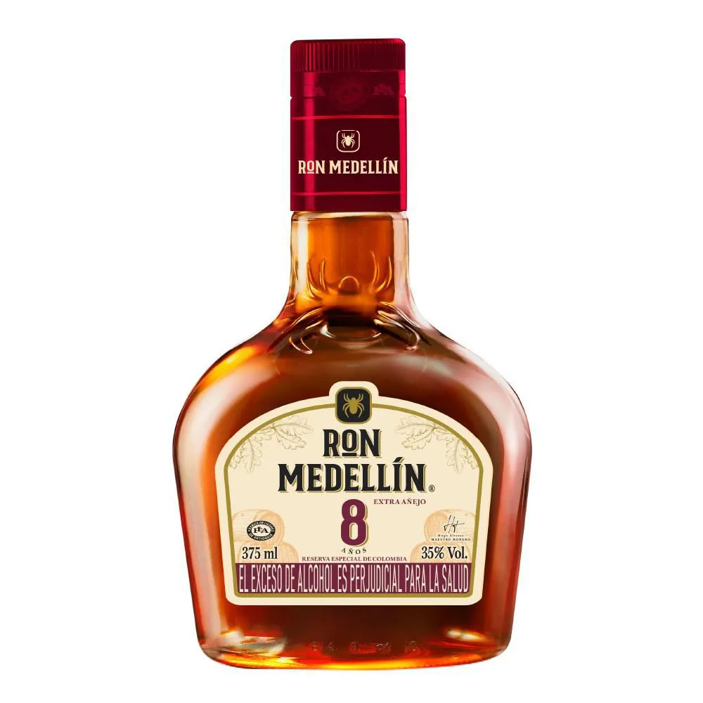 RON MEDELLIN  8 AÑOS 375  ML